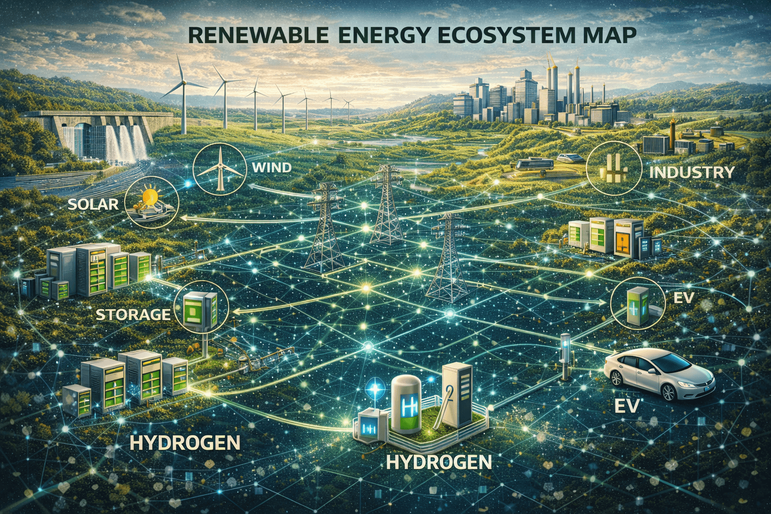 Turkey Builds a New Energy Ecosystem: Solar, Wind, Storage, Hydrogen and the Grid Converge on One Map