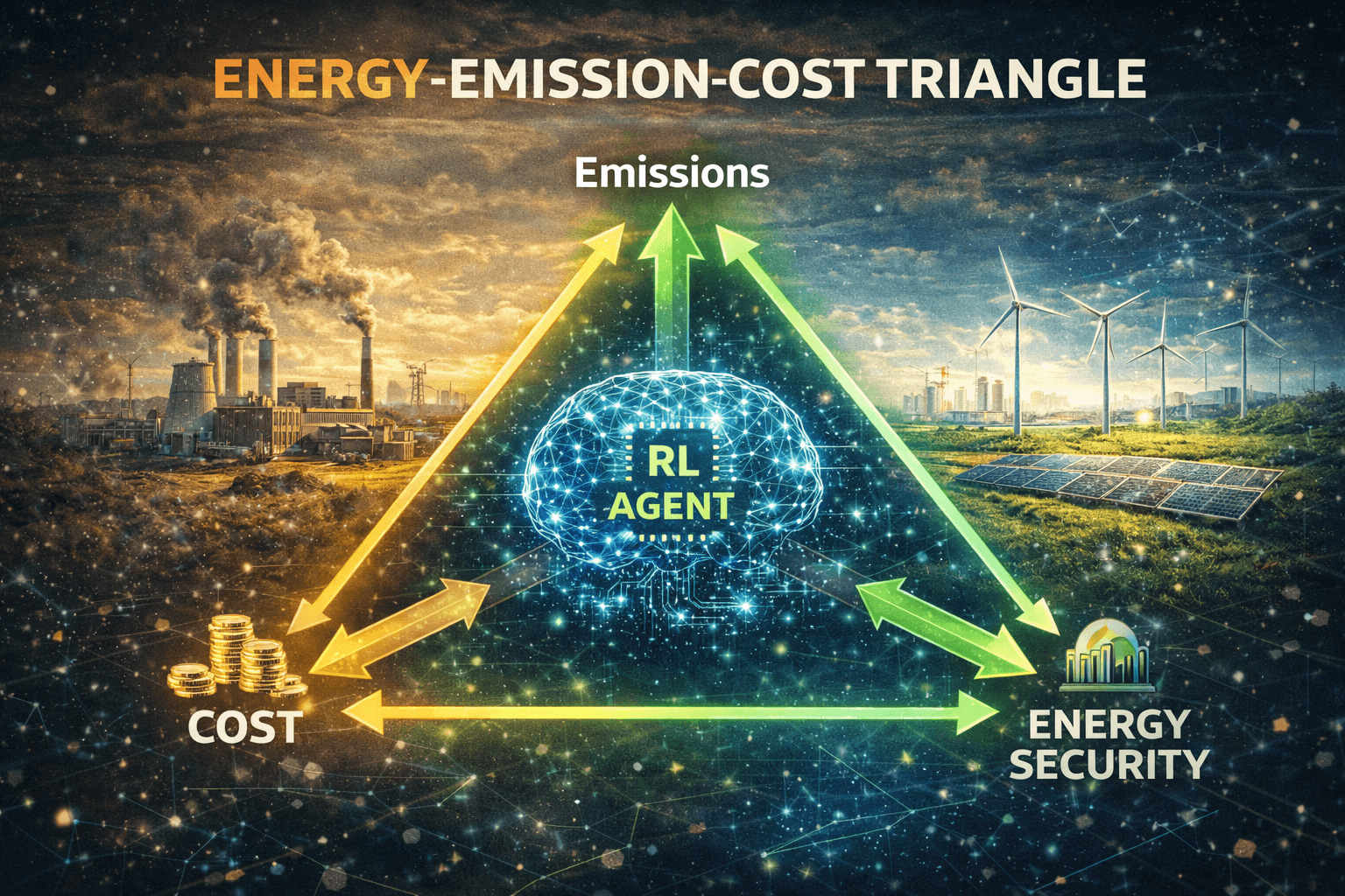 Balancing Cost, Emissions, and Energy Security: The Core Challenge of Modern Energy Policy